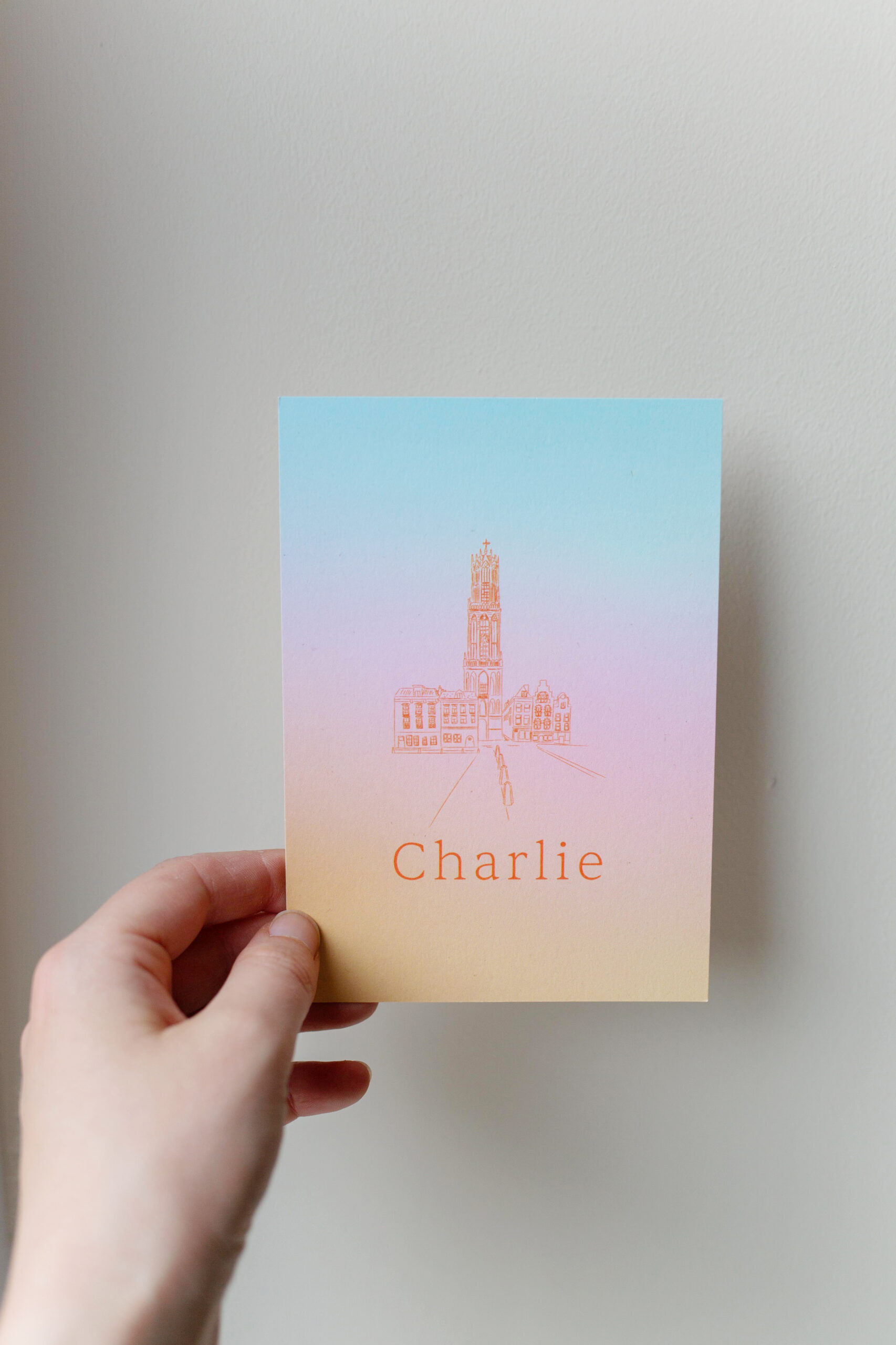 Geboortekaartje Charlie © Carlijn Stortelder
