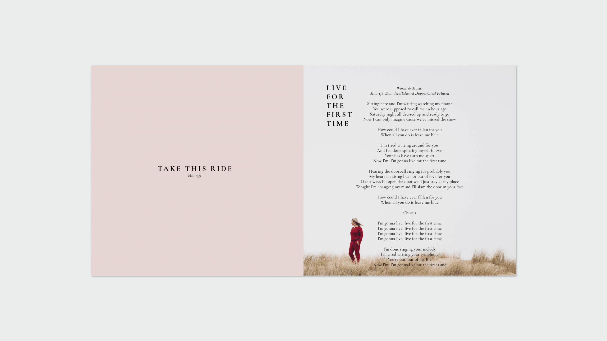Booklet Take this ride