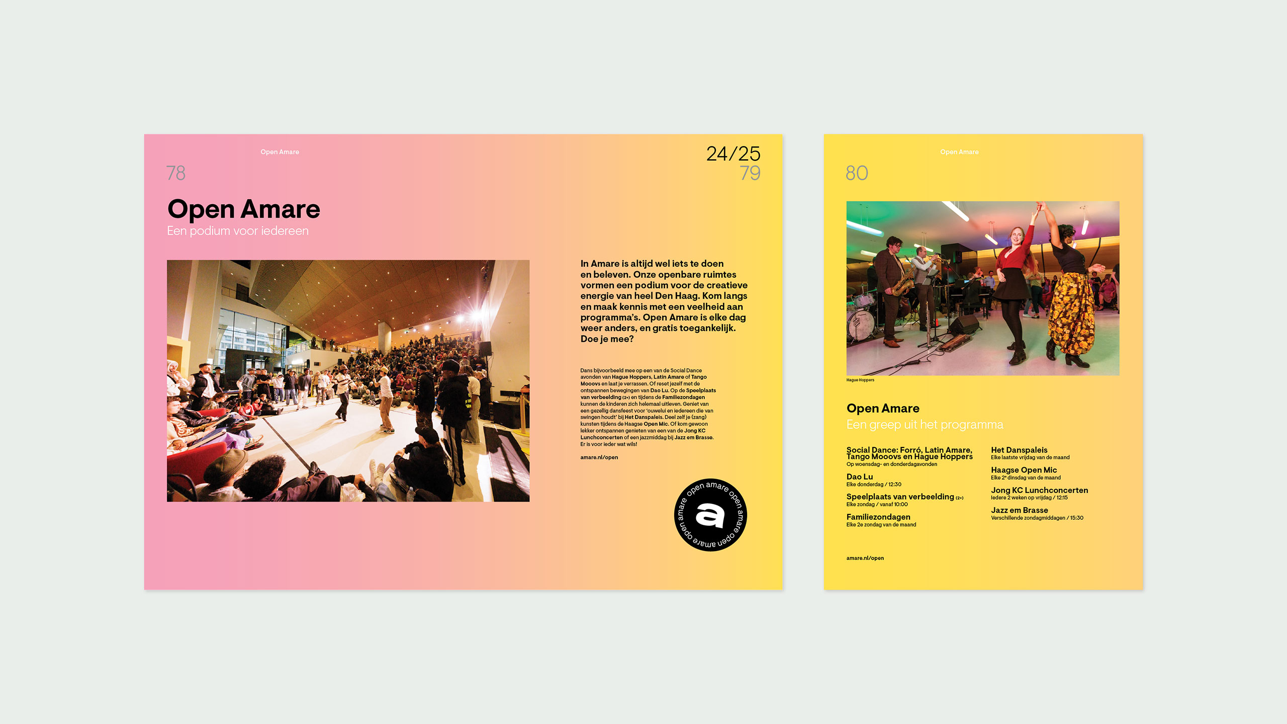 Amare Seizoensbrochure 2425