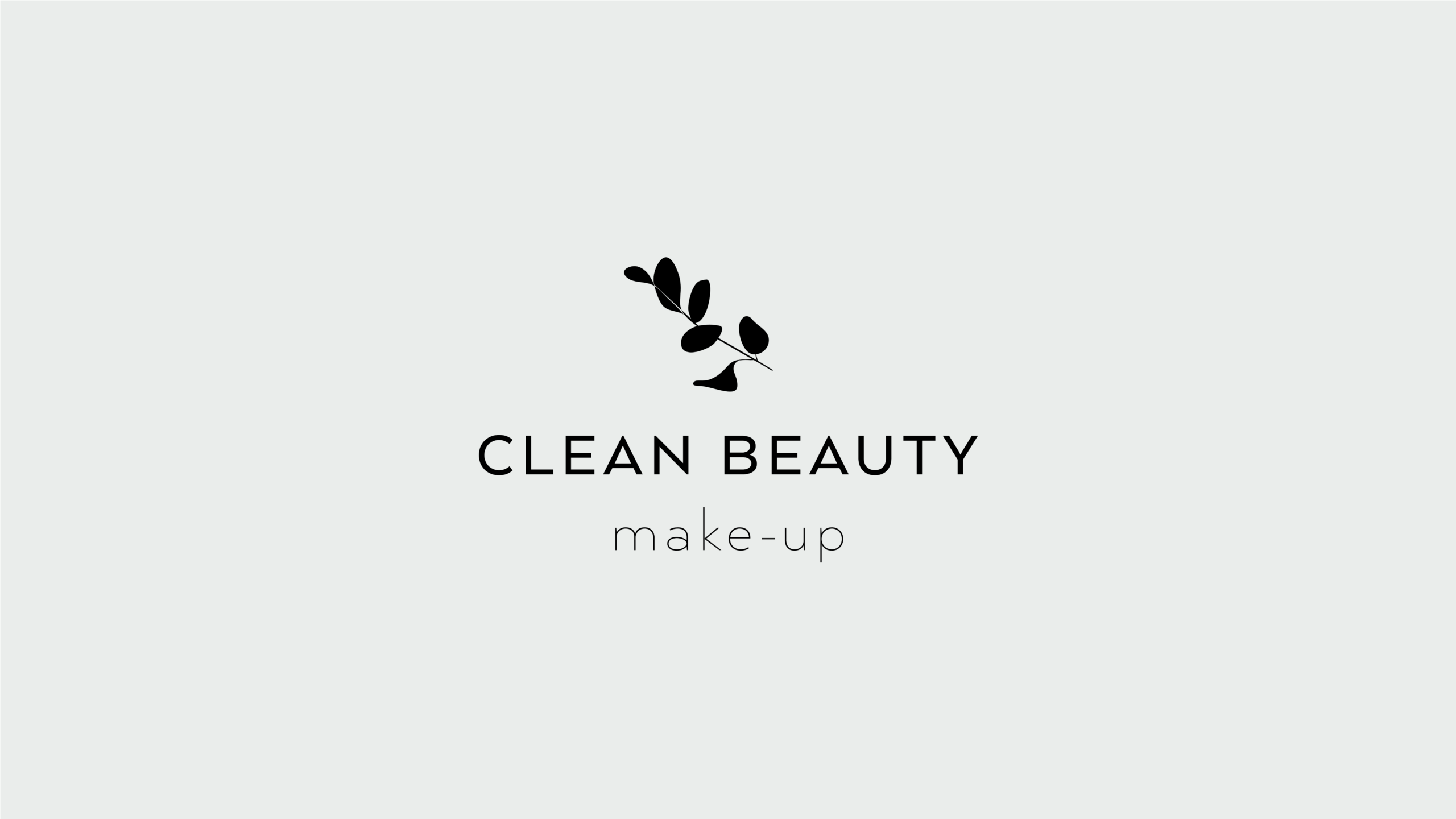 Logo ontwerp Clean Beauty make - up