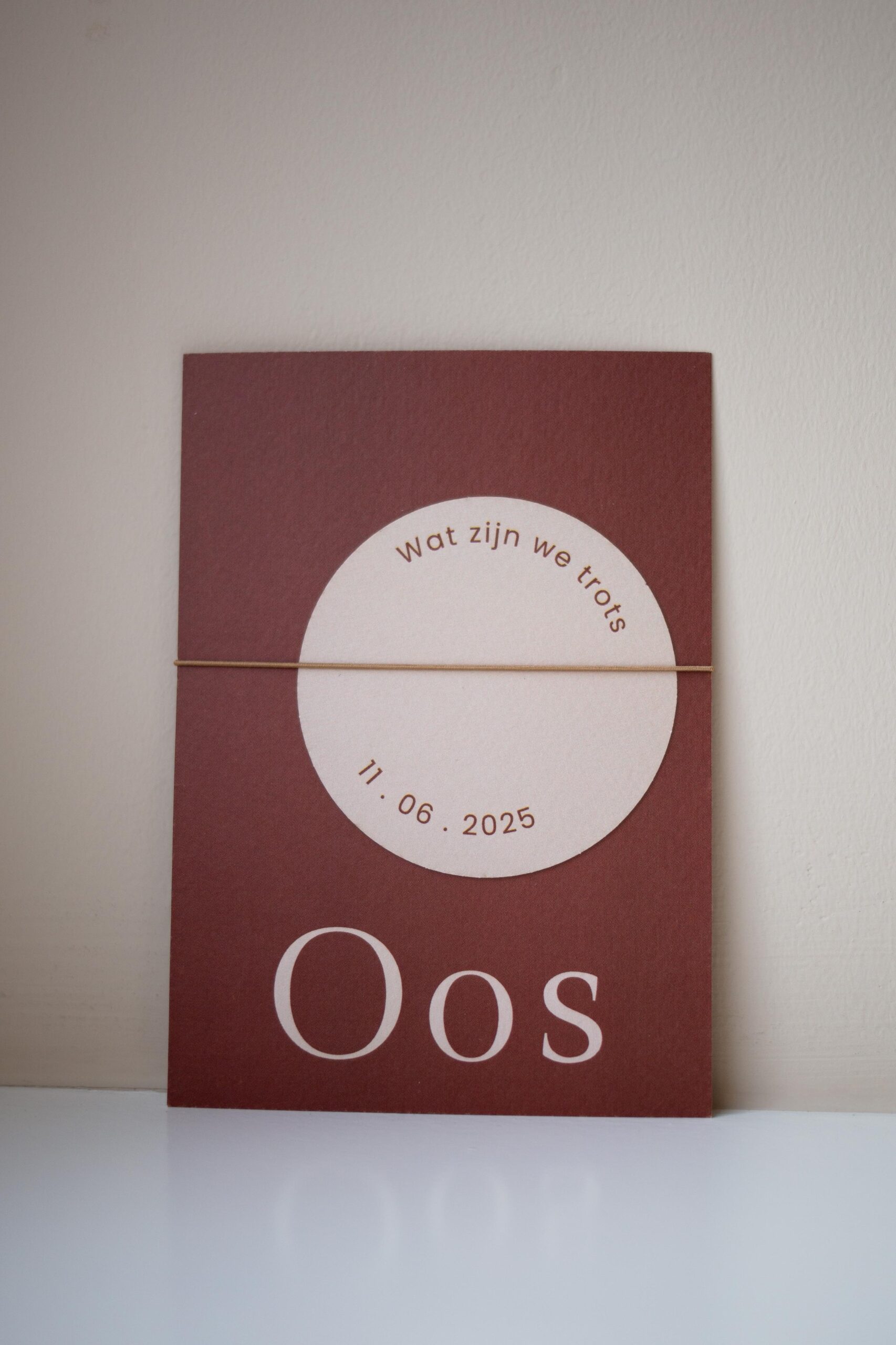 Geboortekaartje Oos © Carlijn Stortelder